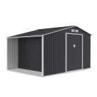 Domek narzędziowy MADISON 342x255cm Cold Grey - rzut na białym tle