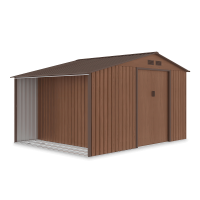 Domek narzędziowy MADISON 342x255cm Walnut - Hardmaister