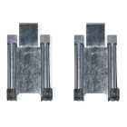 Zestaw czterech wieszaków - uchwyty na narzędzia 20x11cm