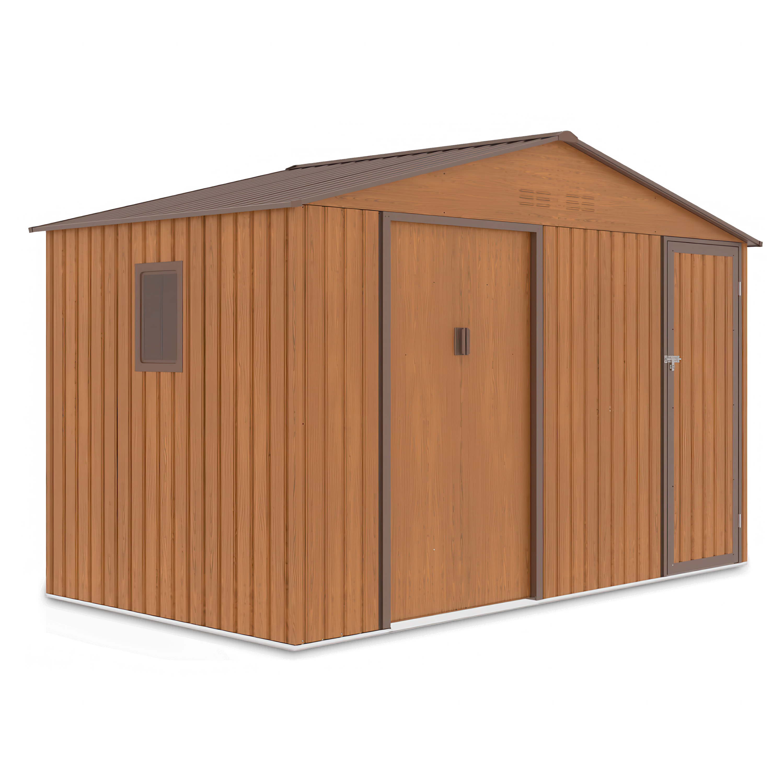 Domek narzędziowy FALCON 340x194cm Oak Brown - Hardmaister