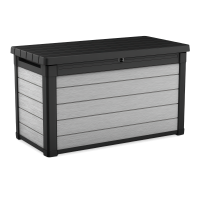 Skrzynia ogrodowa Keter DENALI 380L Graphite