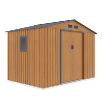 Zdjęcie ściany bocznej domku narzędziowego Hudson 277x191 cm - Hardmaister