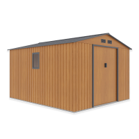 Domek narzędziowy HUDSON 277x319cm Oak Grey - Hardmaister