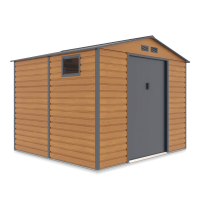 Domek narzędziowy MONTREAL 277x259cm Oak Grey - Hardmaister