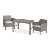 Meble na balkon SALEMO DUO/LYON Cappuccino