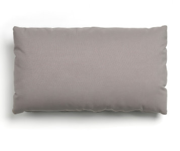 Poduszka dekoracyjna prostokątna w kolorze szarym