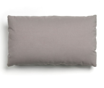 Poduszka dekoracyjna prostokątna w kolorze szarym