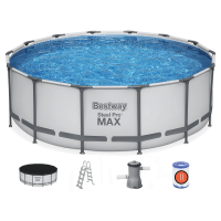 Stelażowy basen ogrodowy, okrągły 4,27x1,22m - BESTWAY 5612X