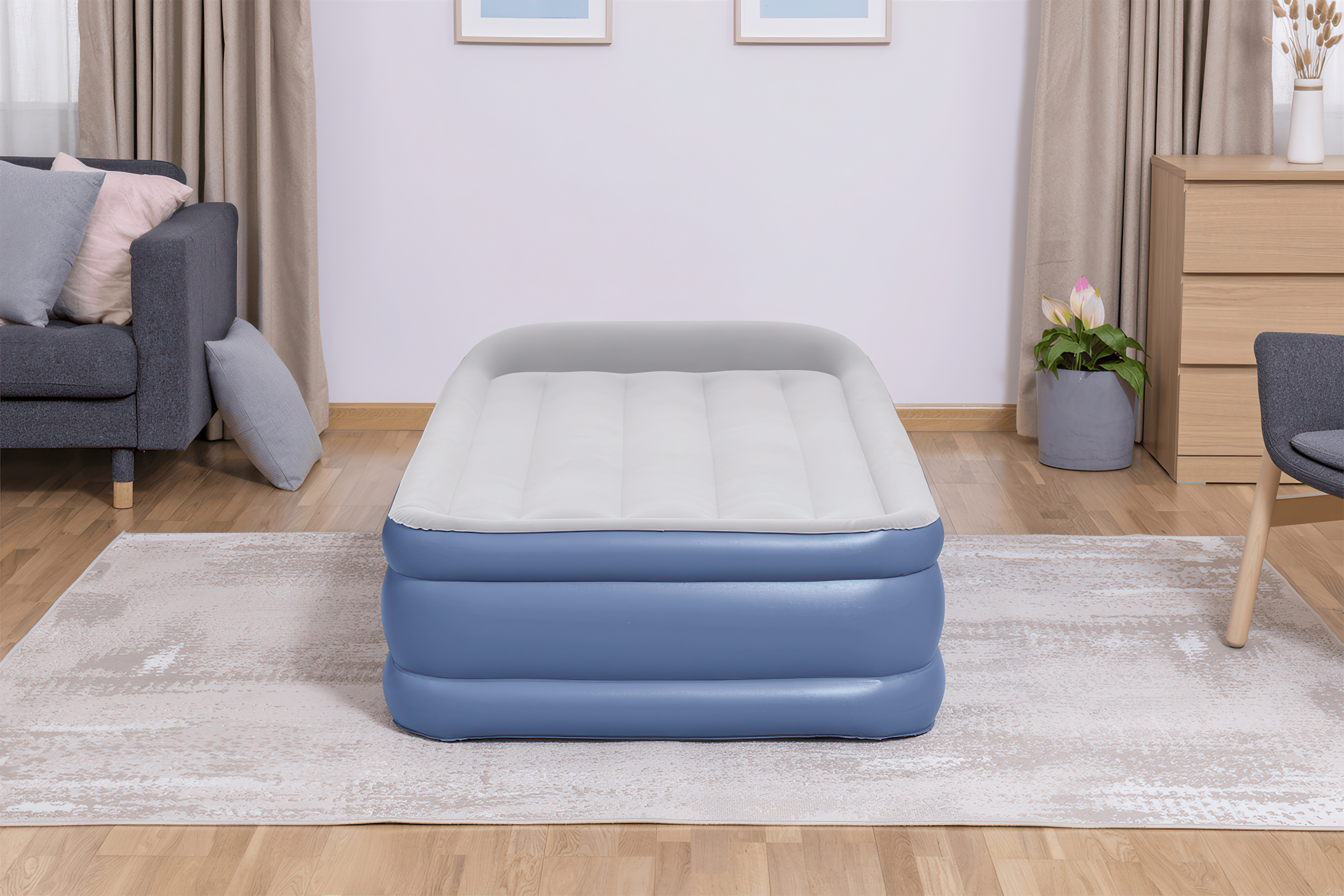 Materac dmuchany Twin 1.91x0.97m samopompujący - BESTWAY 67628