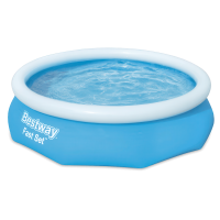 Okrągły basen rozporowy z kołnierzem Fast Set 3,05 x 0,76 m - BESTWAY 57266