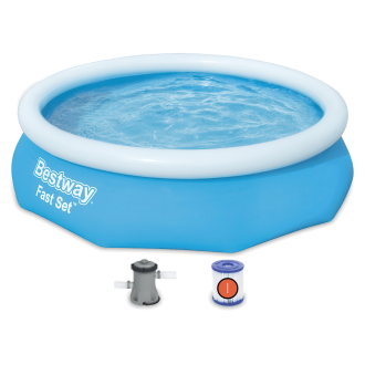 Basen rozporowy okrągły Bestway Fast Set 57270 305 x 305 cm z pompą filtrującą