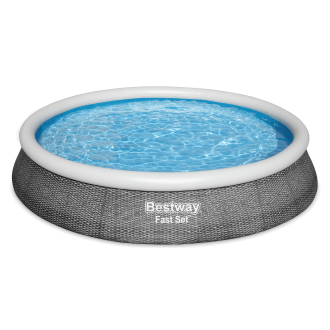 Basen rozporowy z nadmuchiwanym kołnierzem 4 x 0,84 m - BESTWAY 57376