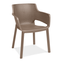Krzesło ogrodowe EVA Cappuccino - KETER