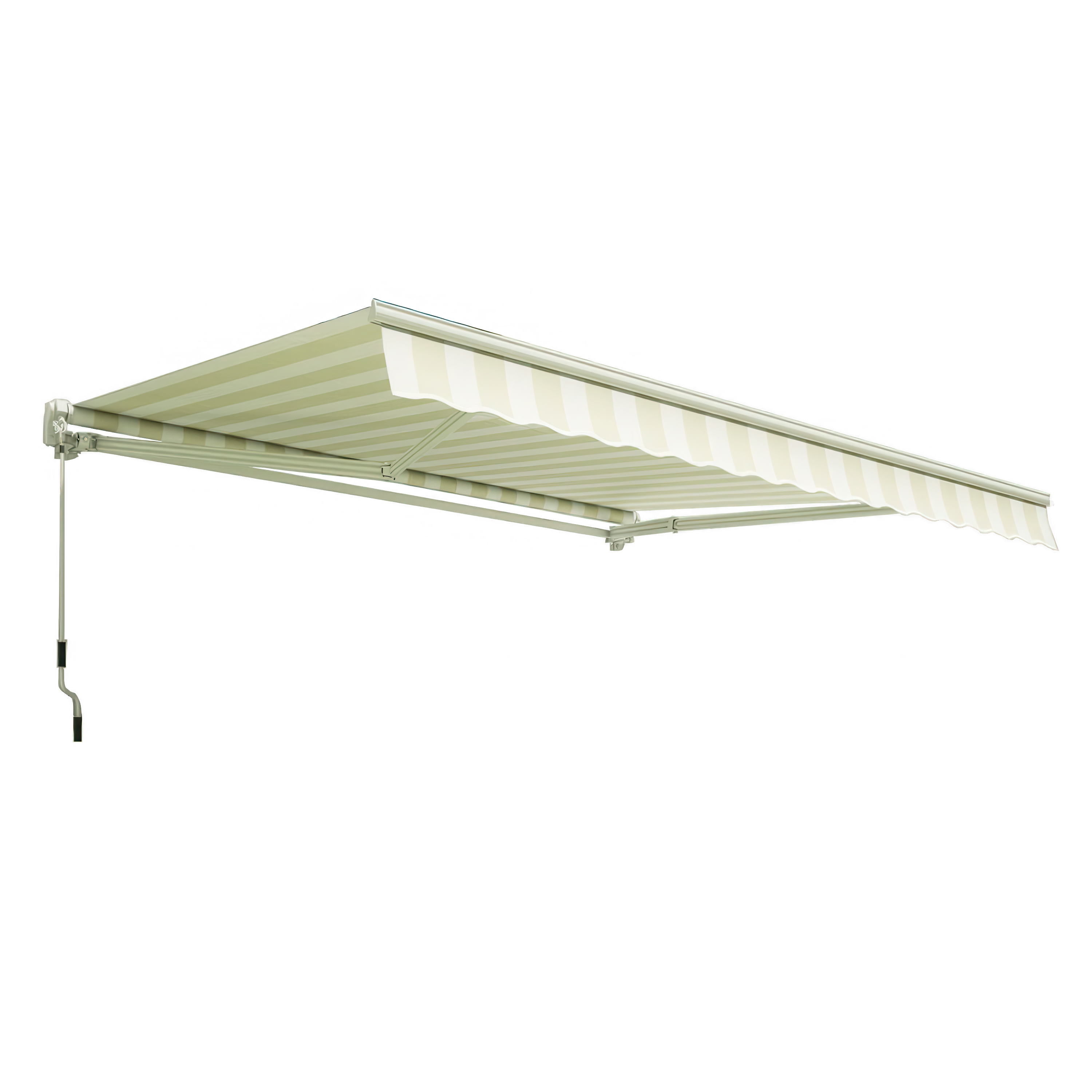 Markiza na balkon CLASSIC 300x250 White/Taupe - Gutroof