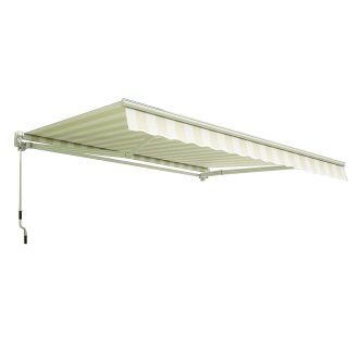 Markiza na balkon CLASSIC 300x250 White/Taupe - Gutroof