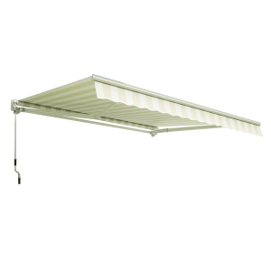 Markiza na balkon CLASSIC 300x250 White/Taupe - Gutroof