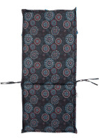 Poduszka na leżak ogrodowy 116x51cm Lazur Orchid dwustronna - MOODME