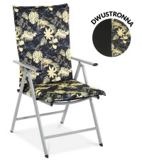 Dwustronna poduszka na leżak ze wzorem kwiatowym