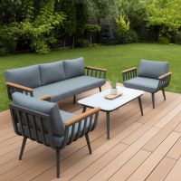 Meble na balkon STELLA Caffe Grey - FURRORE