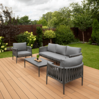 Zestaw do ogrodu MONZA Caffe Grey - FURRORE