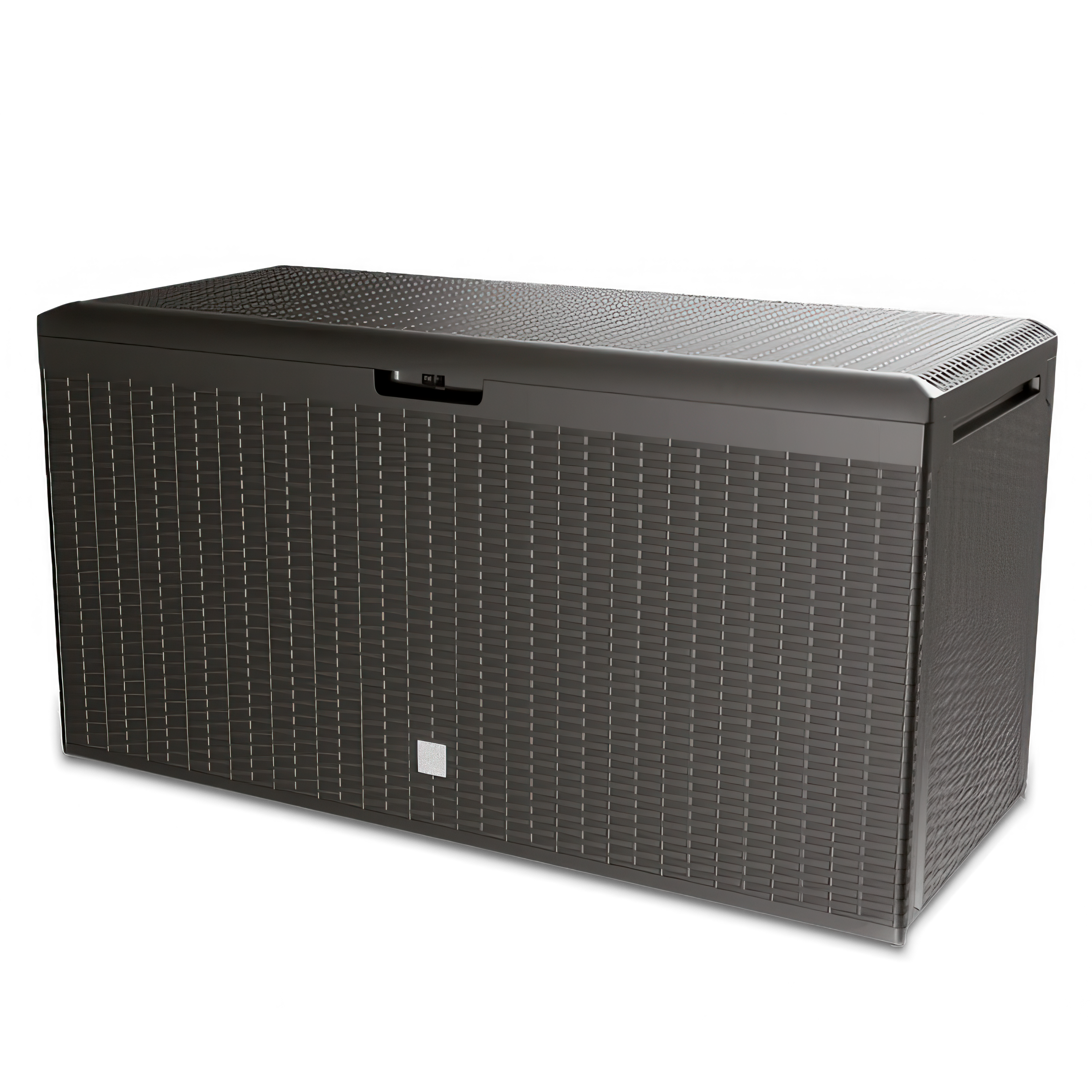 Skrzynia do ogrodu Boxe Rato 290L umbra 114x47x59cm - PROSPERPLAST