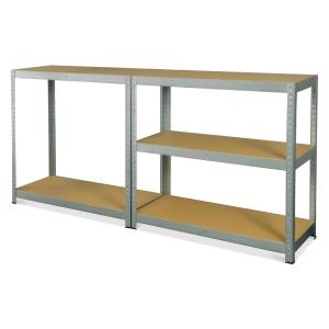 Metalowy regał BEST GALVA 5 półek 175kg/półka - METALKAS