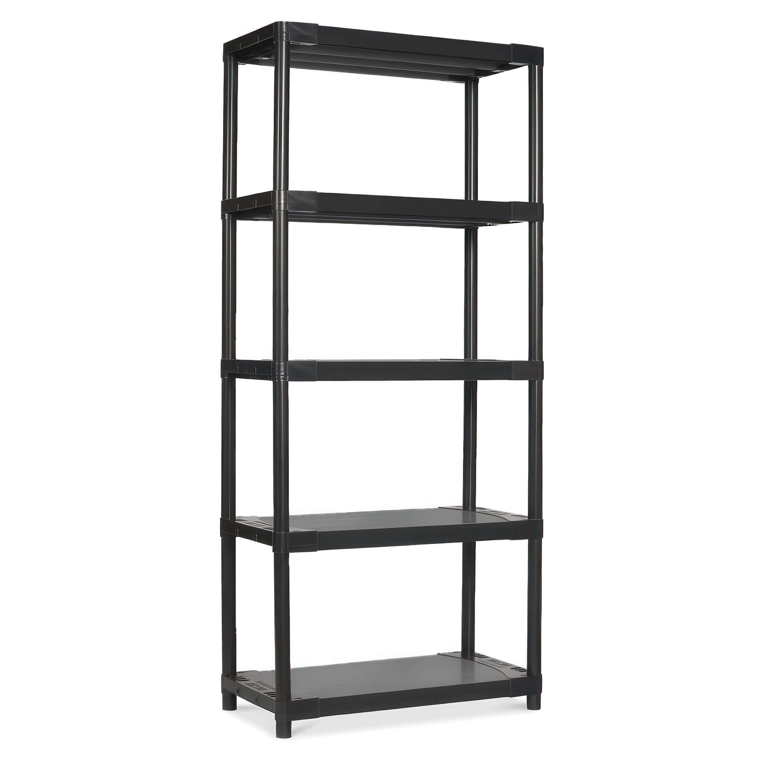 Regał plastikowy garażowy Basic Plast 850 70kg/półka 185x85x40cm - METALKAS