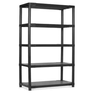 Plastikowy regał Basic Plast 100 185x100x40cm (60kg/półka) - METALKAS