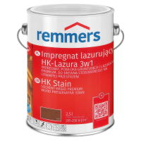 Impregnat lazurujący HK-LAZURA 3w1 orzech 2,5l - REMMERS