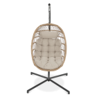 Fotel wiszący ogrodowy HARMONY beżowy- FOCUS GARDEN