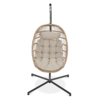 Fotel wiszący ogrodowy HARMONY Beige - FOCUS GARDEN