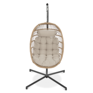 Fotel wiszący ogrodowy HARMONY beżowy- FOCUS GARDEN