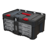 Skrzynka narzędziowa Stack`N`Roll z 3 organizerami - KETER