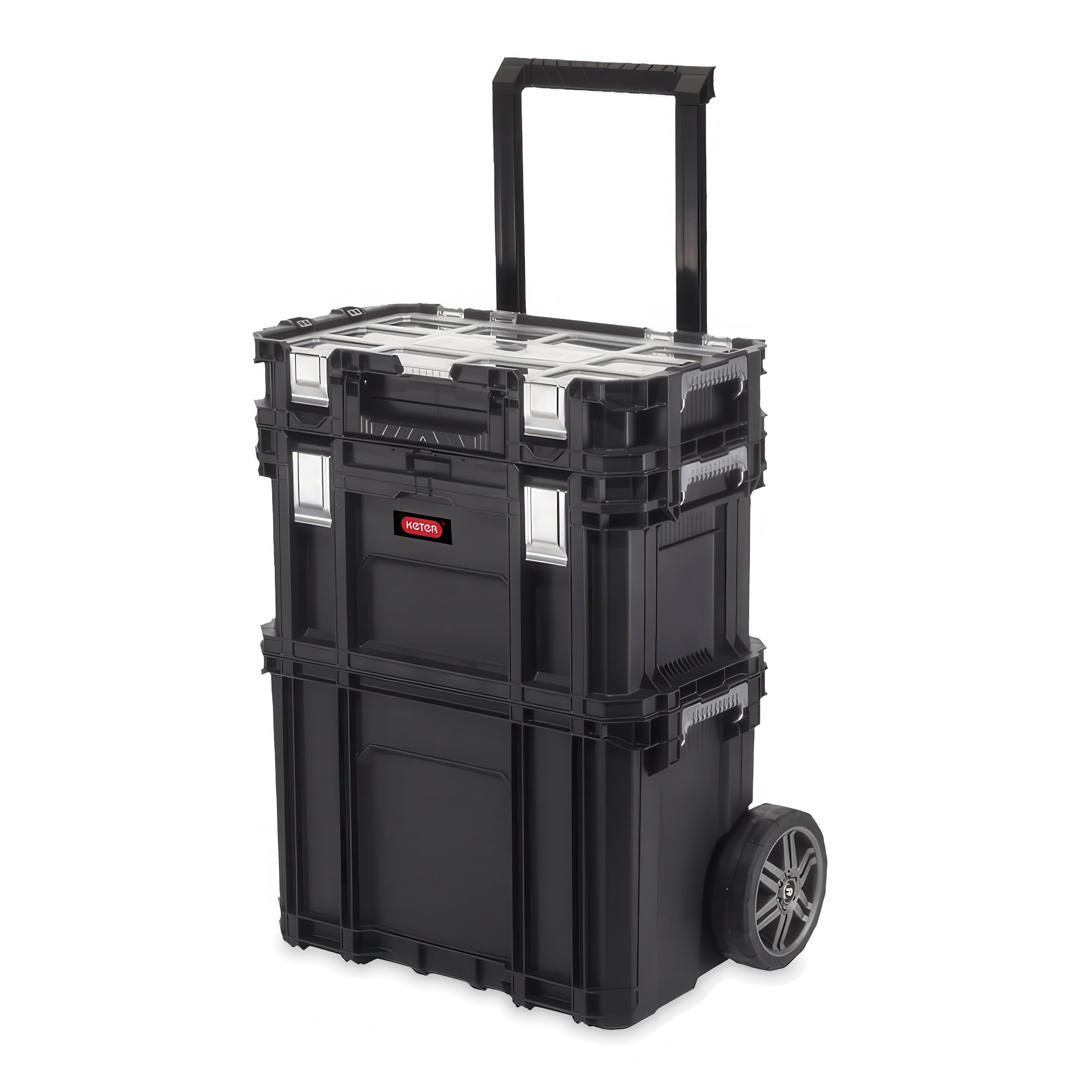 Zestaw skrzynek narzędziowych Rolling System Connect - KETER