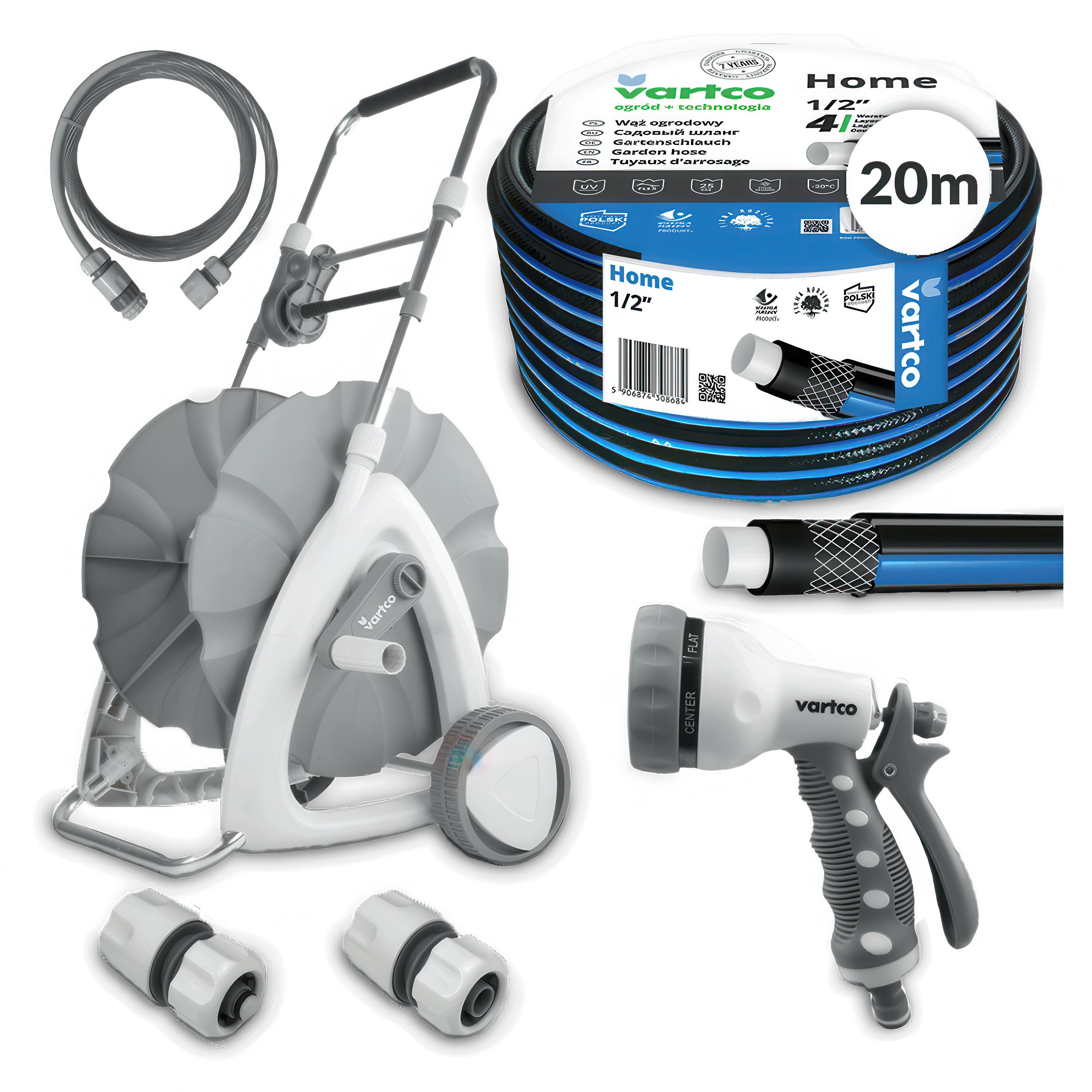 Zestaw do nawadniania trawnika Home Premium 20 - AGAPLAST