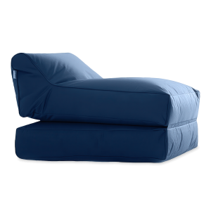 Fotel sako do siedzenia i leżenia LOUNGE Navy Blue - FOCUS GARDEN