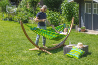 Jednoosobowy hamak BRISA Lime Outdoor - LA SIESTA
