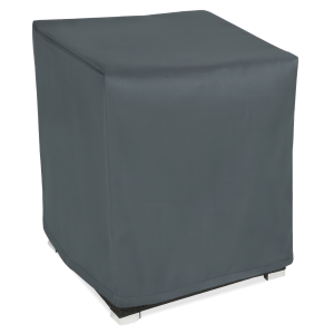 szary pokrowiec na fotel ogrodowy