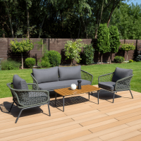 Zestaw ogrodowy ROMA CAFFE Hunter Green - FURRORE