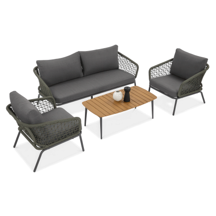 Zestaw ogrodowy ROMA CAFFE Hunter Green - FURRORE