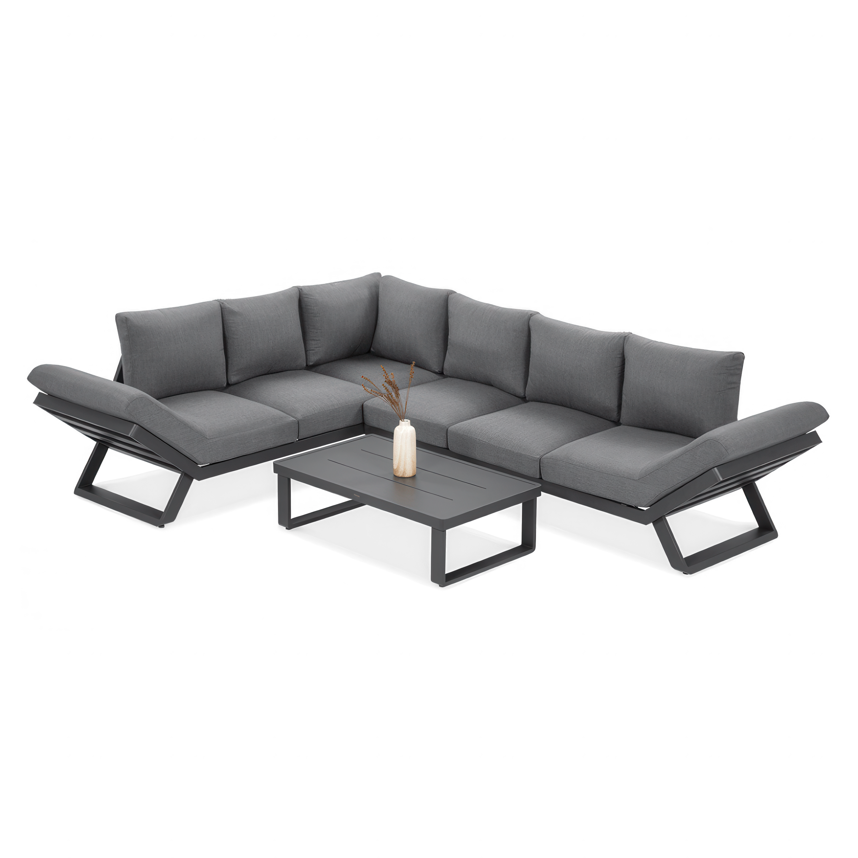 Narożnik TROFEO Dark Grey - FURRORE