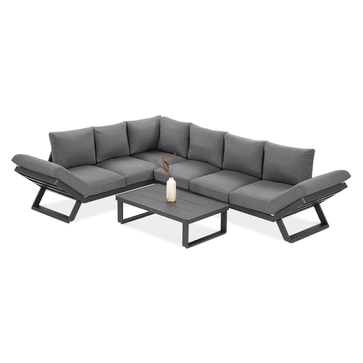 OUTLET 762 Narożnik TROFEO Dark Grey - FURRORE