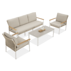 Meble wypoczynkowe LUNA CAFFE Light Beige - FURRORE