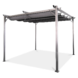 Pergola na taras SPRINT 3x3 Anthracite/Grey - HARDMAISTER
