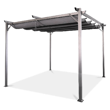 Pergola na taras SPRINT 3x3 Anthracite/Grey - HARDMAISTER