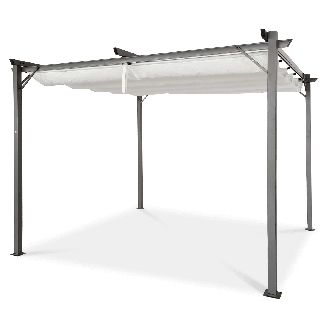 Pergola na taras SPRINT 3x3 Anthracite/White - HARDMAISTER