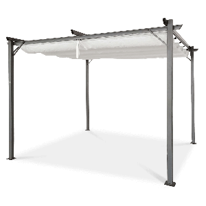 Pergola na taras SPRINT 3x3 Anthracite/White - HARDMAISTER