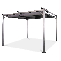 Pergola na taras SPRINT 3x4 Anthracite/Grey - HARDMAISTER