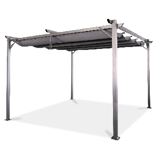 Pergola na taras SPRINT 3x4 Anthracite/Grey - HARDMAISTER