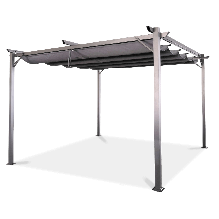 Pergola na taras SPRINT 3x4 Anthracite/Grey - HARDMAISTER